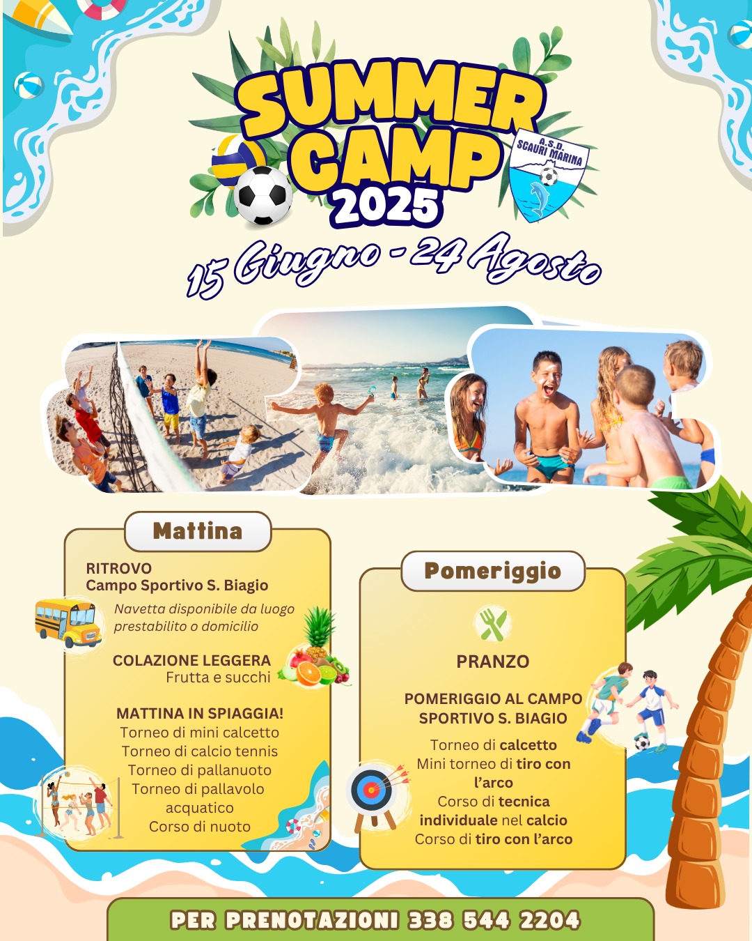 Summer Camp 2025 - Locandina Fronte