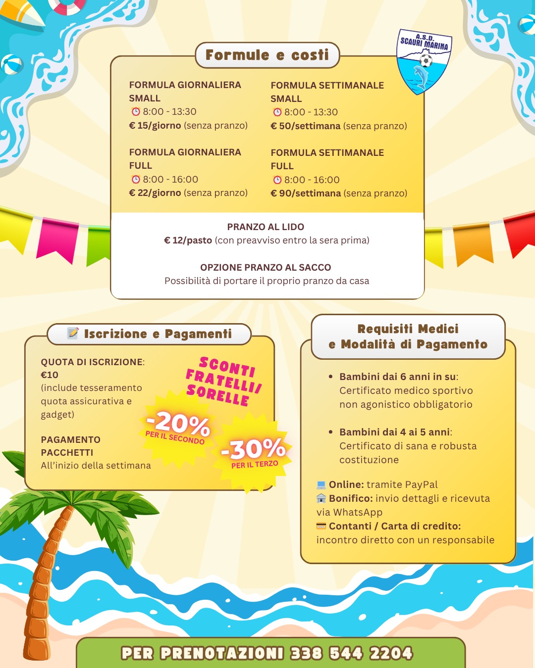 Summer Camp 2025 - Locandina Retro